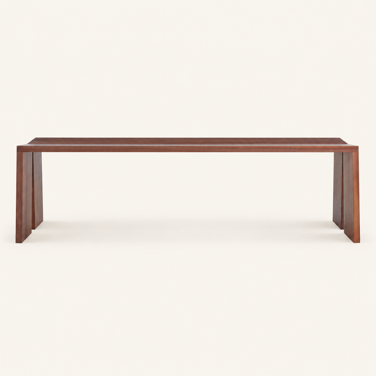 Blu Dot Amicable Split 60" Bench - Walnut