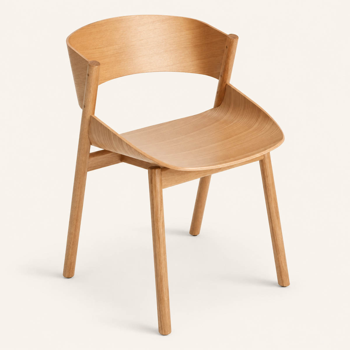 Blu Dot Port Chair - White Oak