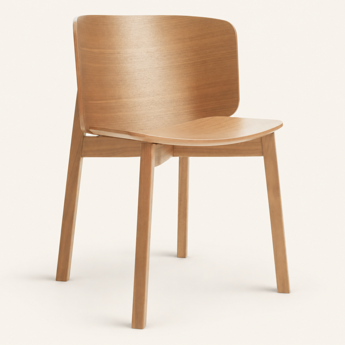 Blu Dot Buddy Chair - White Oak