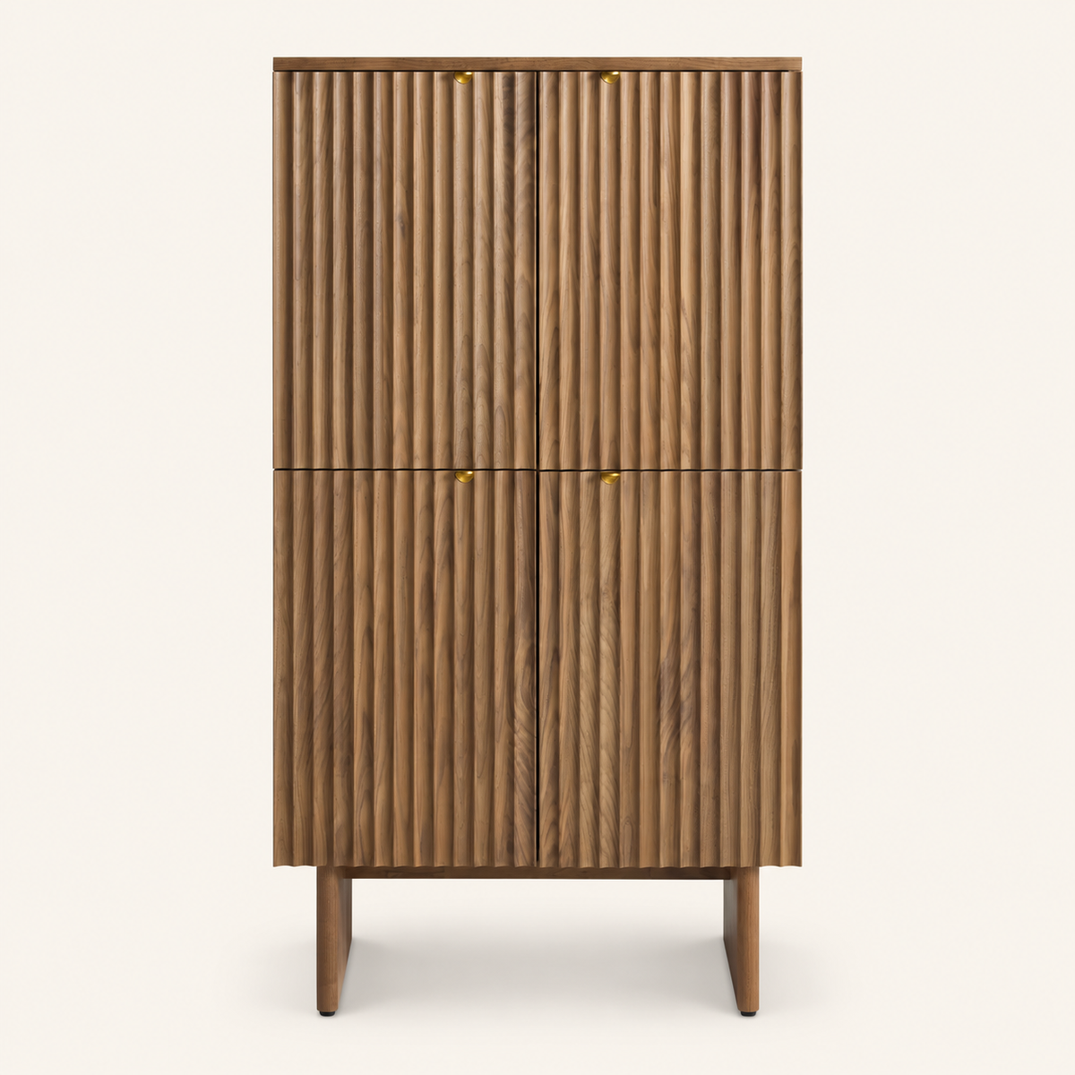 Blu Dot Murmur Storage Cabinet - Walnut