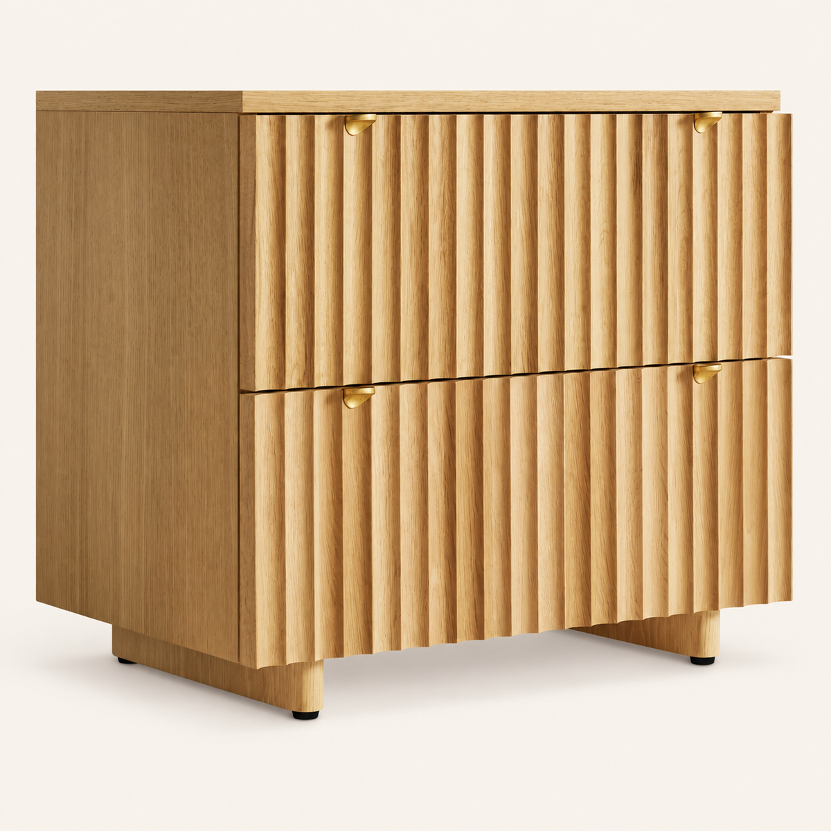 Blu Dot Murmur Nightstand - White Oak