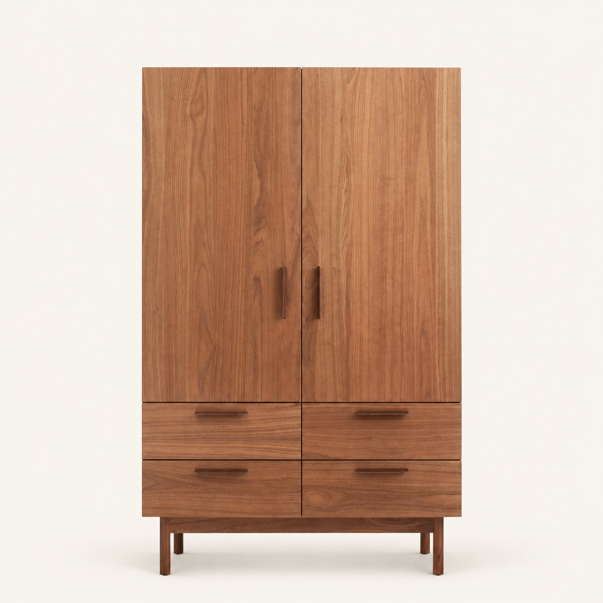 Blu Dot Shale Wardrobe - Walnut