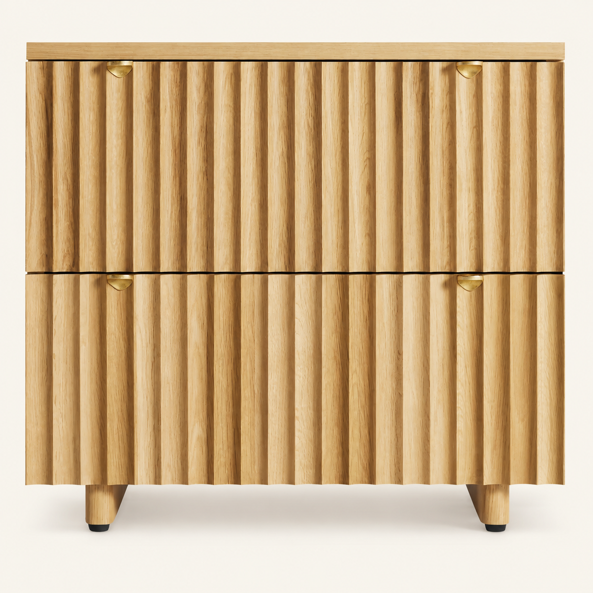 Blu Dot Murmur Nightstand - White Oak