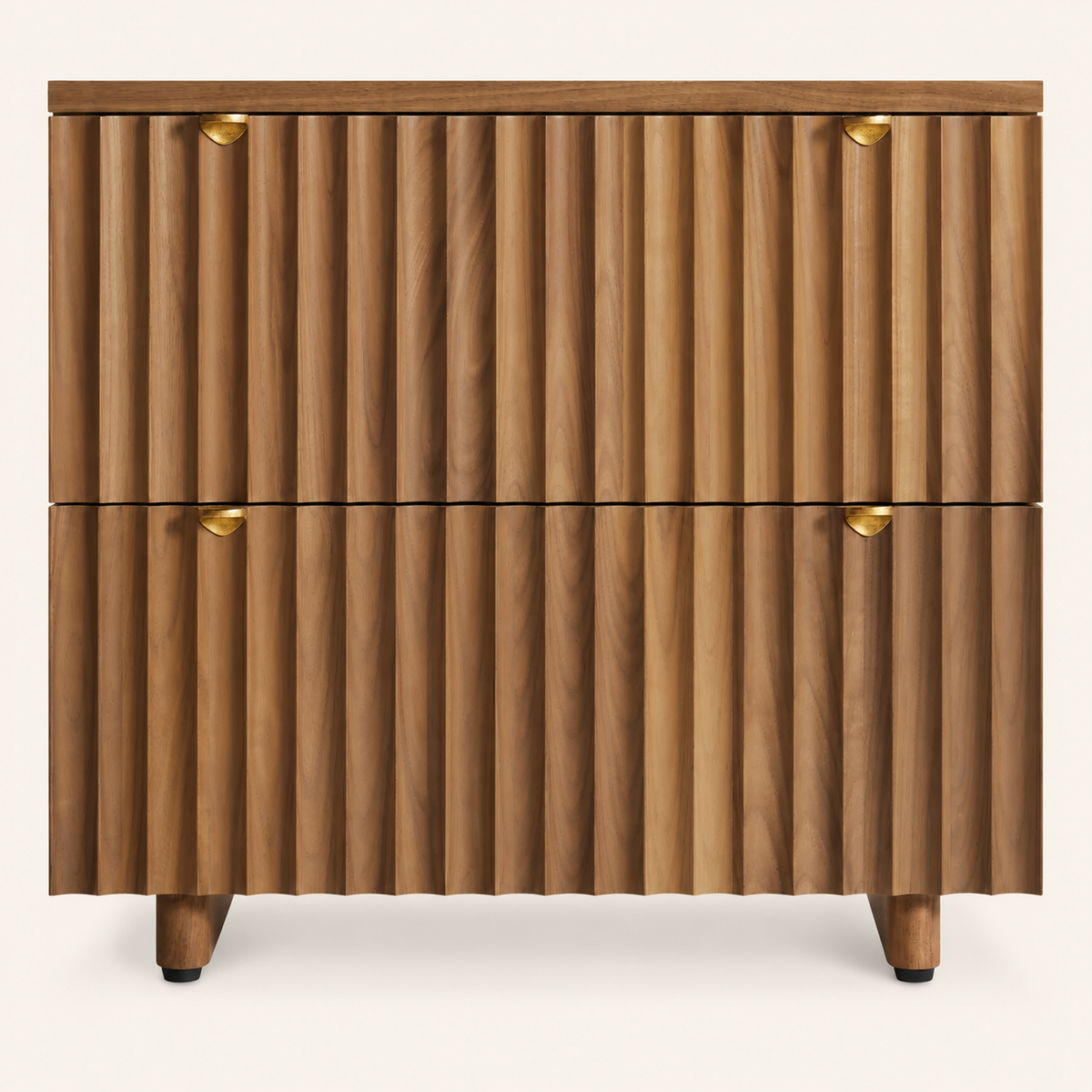 Blu Dot Murmur Nightstand - Walnut