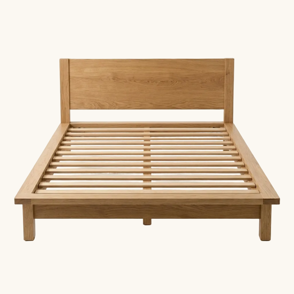 Japanese wooden bed frame