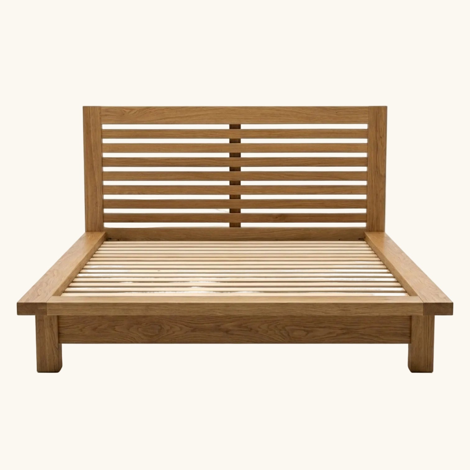Japanese wooden bed frame
