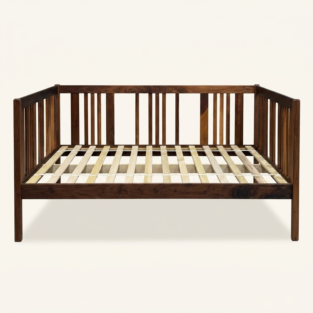 Dapwood Dappled Path Daybed – Solid Wood Japanese Daybed