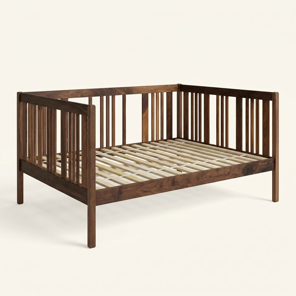 Dapwood Dappled Path Daybed – Solid Wood Japanese Daybed