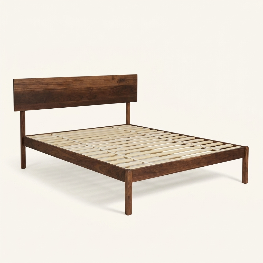 Dapwood Midtown Silhouette – Solid Wood Japanese Platform Bed