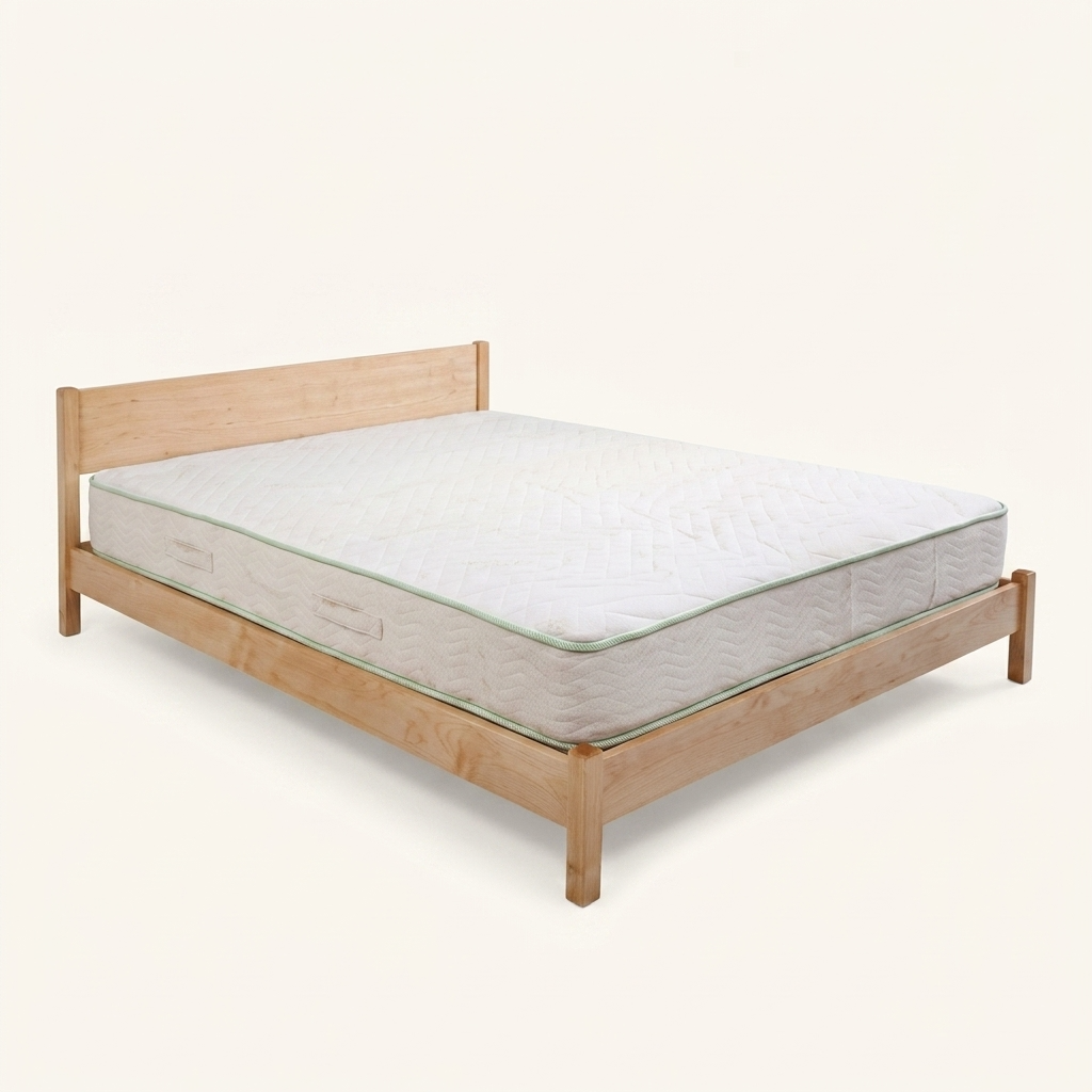 Dapwood Misty Morning – Solid Wood Japanese Platform Bed