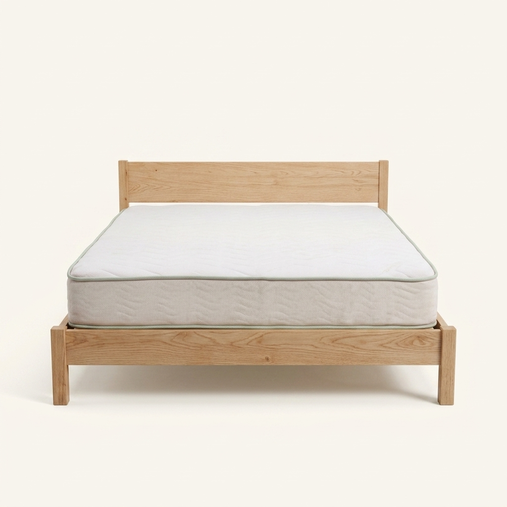 Dapwood Misty Morning – Solid Wood Japanese Platform Bed