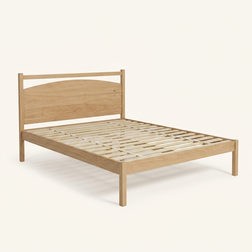 Dapwood Mountain Sunrise – Solid Wood Japanese Platform Bed